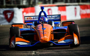 Indycar driver Scott Dixon.