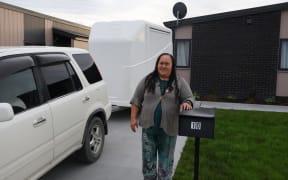After more than two years of uncertainty and constant upheaval, Lucky Watkins finally has a permanent home in Tātau Tātau o Te Wairoa’s Te Rauā residential development.