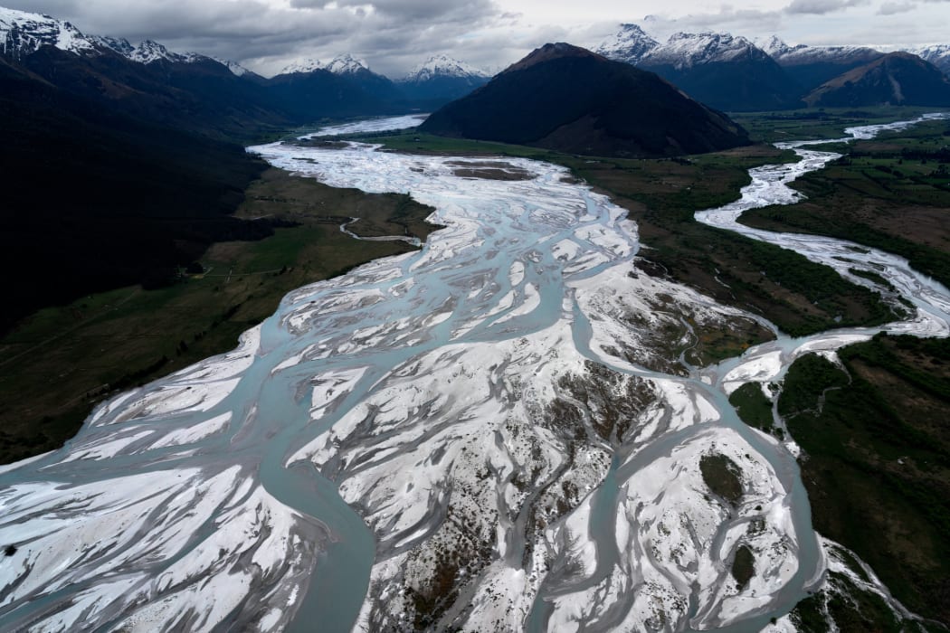 Anne Noble Te Awa Whakatipu 2024. Digital print, pigment on paper. Collection of Te Rūnanga o Ngāi Tahu.