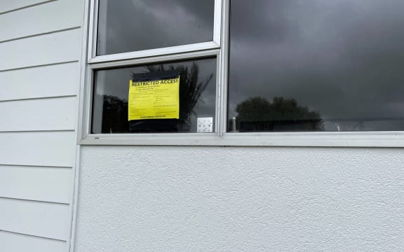 The family's house has been flooded and yellow-stickered twice in two years.