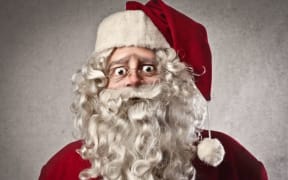 Distressed Santa