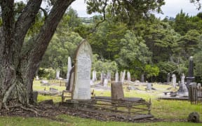 Waikumete Cemetery.