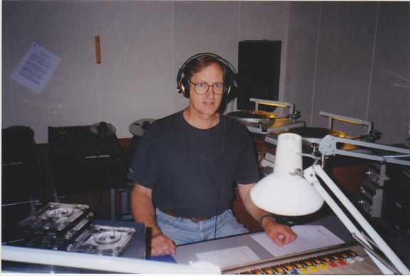 Peter Sledmere in studio circa 1980