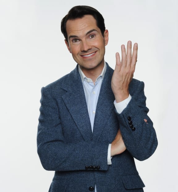 British comedian Jimmy Carr is in NZ for shows in January 2018.