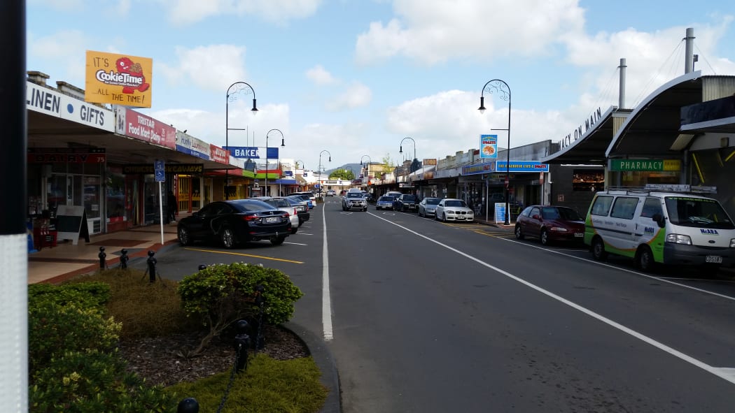 The main street in Huntly