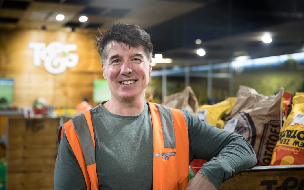 Glenn Forsyth pictured at T&G (Turners & Growers) in Mt Wellington, Auckland
