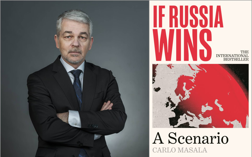 Image of Carlo Masala and his book cover.