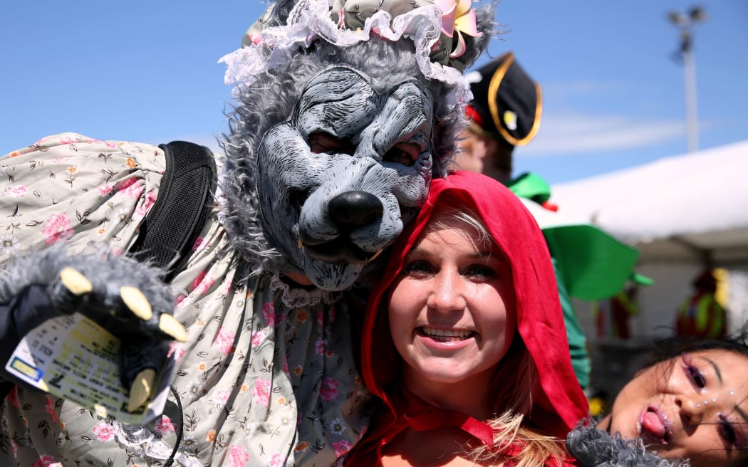 Jay Wilkinson and Josephine Van Nieuwenhuizem at the Sevens.