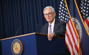 US Federal Reserve chairman Jerome Powell holds a press conference in Washington, DC, on September 18, 2024. The US Federal Reserve cut its key lending rate by half a percentage-point Wednesday in its first reduction since the pandemic, sharply lowering borrowing costs shortly before November's presidential election. (Photo by Mandel NGAN / AFP)