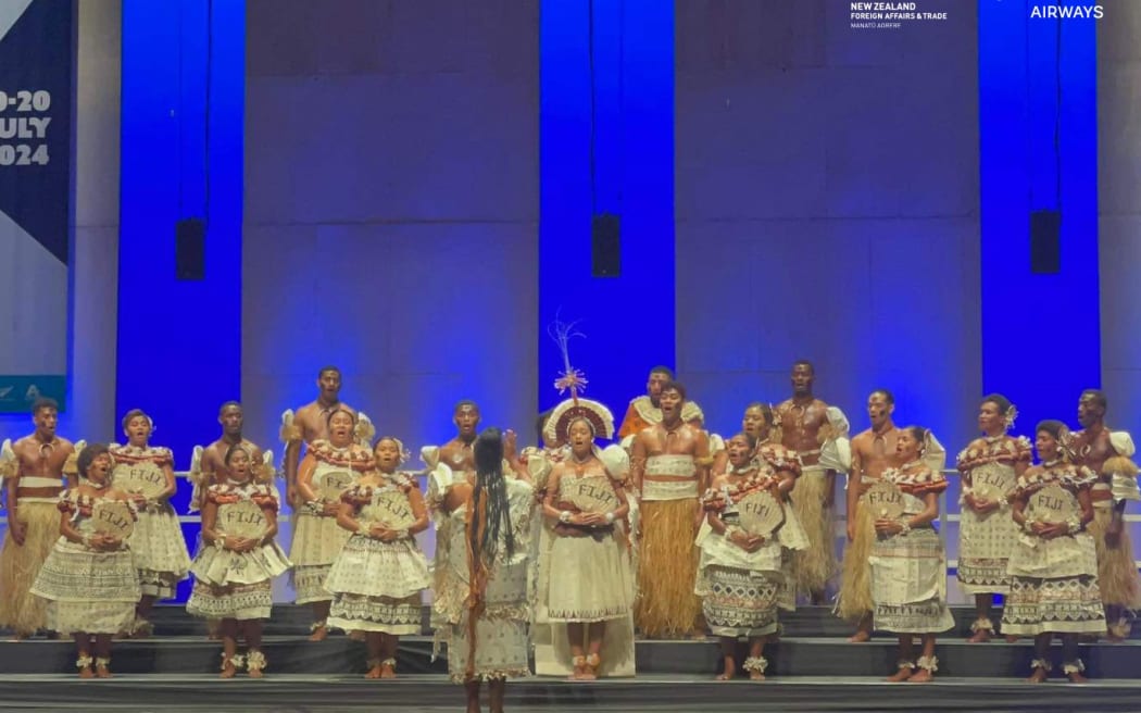 Primanavia is made up of Pasifika Prima Voce and ManaVia choirs who came together to proudly represent Fiji at the event.