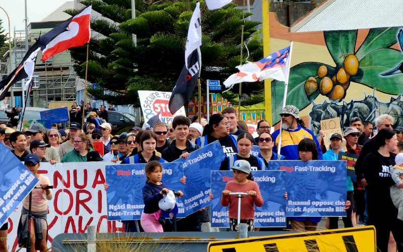 'Not in the best interest for Patea' - Locals protest seabed mining in ...