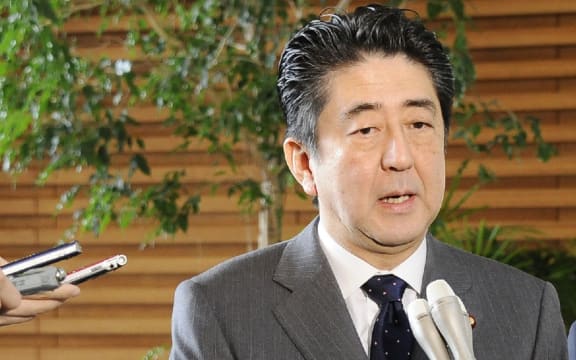 Prime Minister Shinzo Abe.