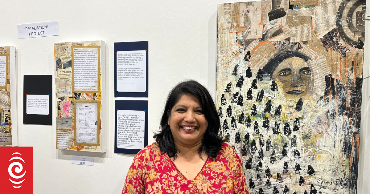 Art exhibit in Wellington gives uncomfortable colour to Fiji's Girmit era women's plight - Vimarsana News