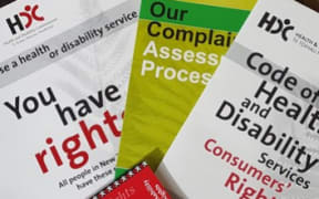 Pamphlets from the Office of the Health and Disability Commissioner, advising people of their rights