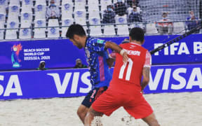 Tahiti were beaten by Japan in the World Cup quarter finals.