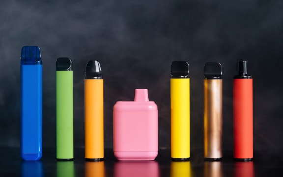 Disposable vapes will be banned in New Zealand from August.