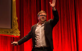 Dan Saffer on stage