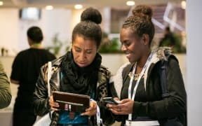 Pacific Islanders embrace technology.