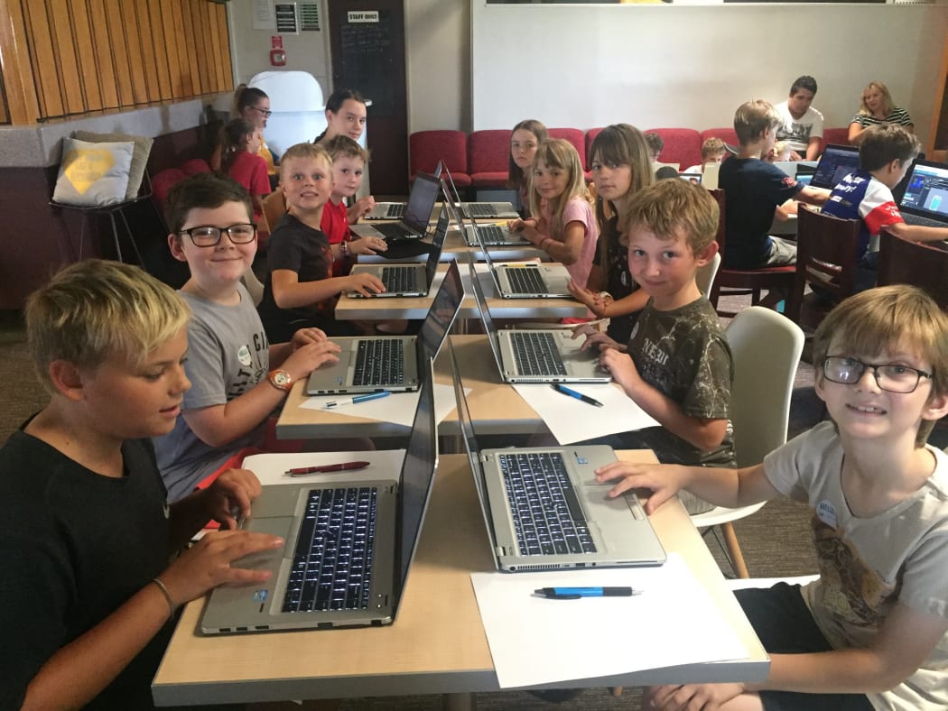 Venture Centre's youth coding sessions with recycled hardware