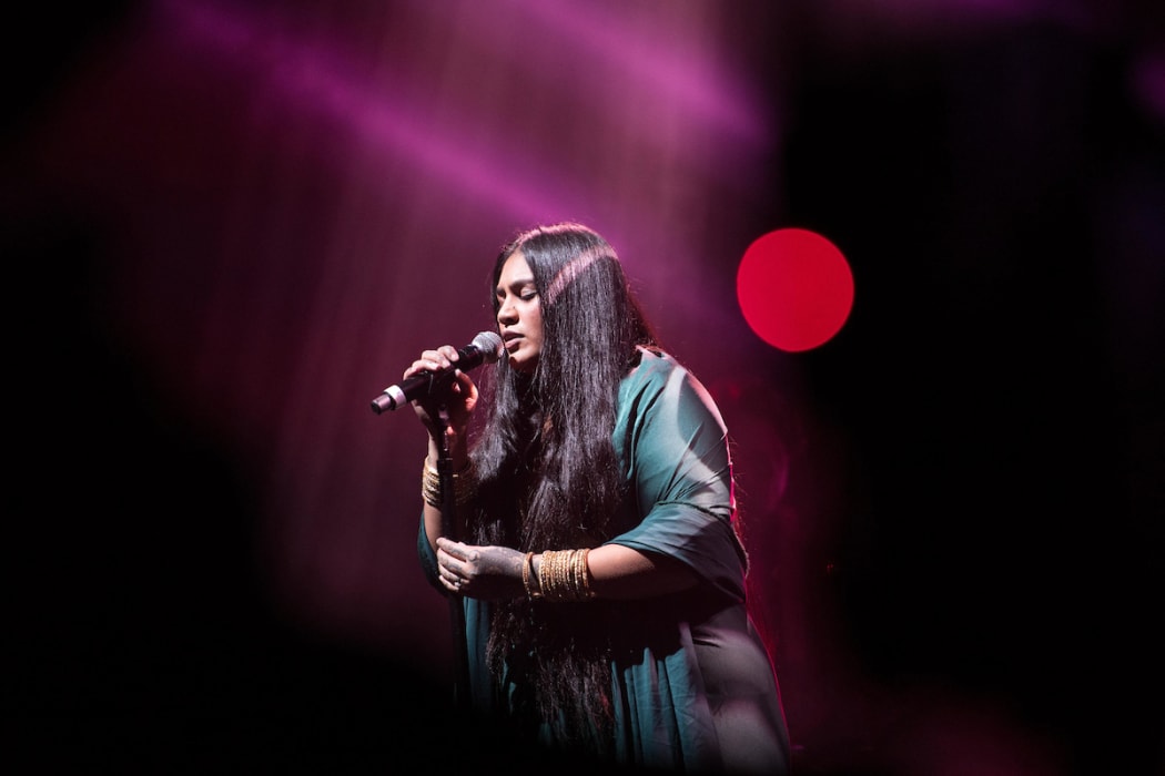 Aaradhna delivering a spine-tingling performance.