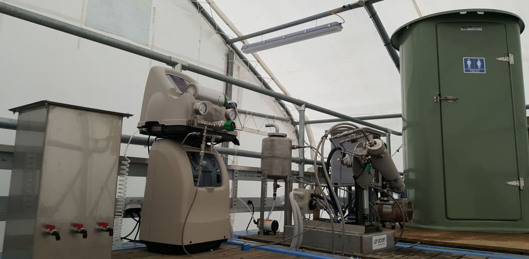 From poo to plastic - waste from the toilet is passed along to a pressure vessel, heated and then fed to plastic-producing microbes.