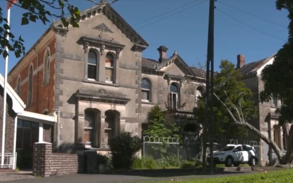 The Carlile House in Grey Lynn is decaying.