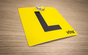 Learner driver L plate