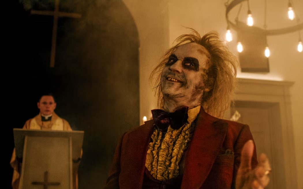 Imagery from the new film Beetlejuice Beetlejuice.