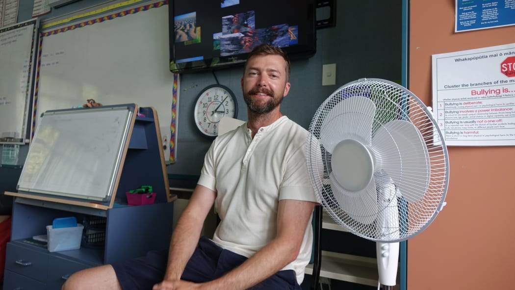 Christchurch's Banks Ave School teacher Adam Hastilow.