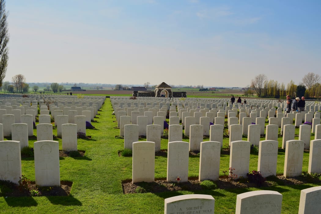 Five hundred and twenty New Zealanders are buried in Tyne Cot Cemetery, 322 of whom are unidentified.
