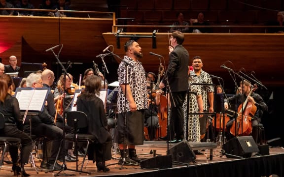 Signature Choir performs with the NZSO (Mana Moana 2022).