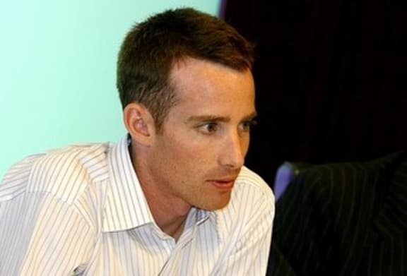 Trade Me founder Sam Morgan, centre, in 2006
