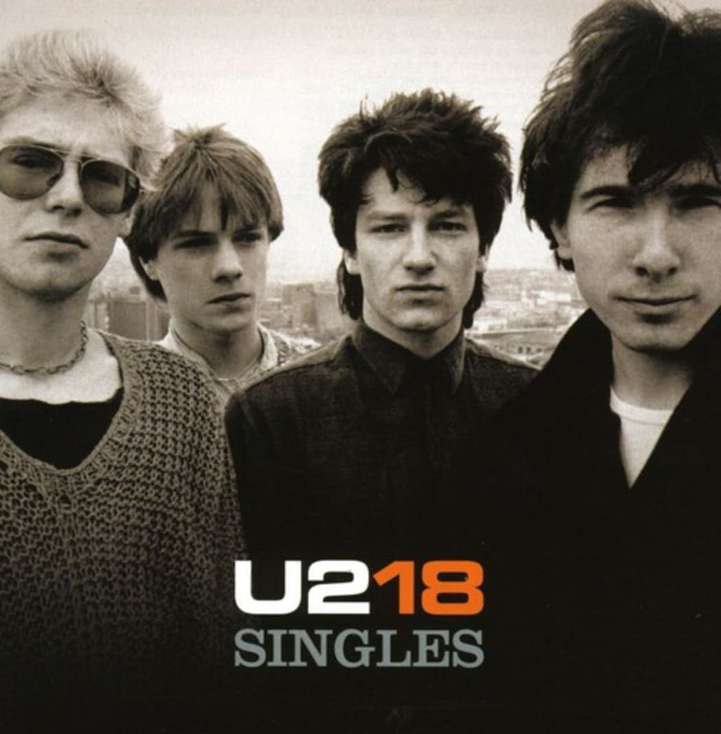 U2 18 Singles album cover