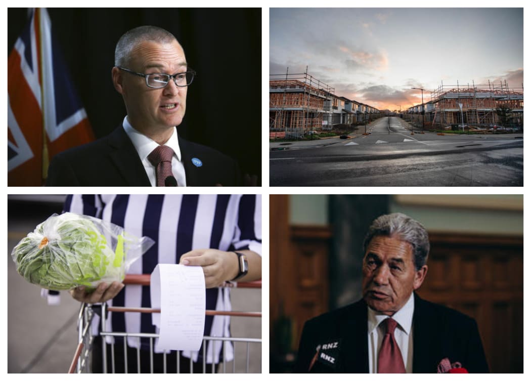 David Clark has announced new funeral and tangihanga rules, there's a push for more investment in housing, Winston Peters has been talking tough on support for migrant workers, and there's expected to be more pressure on food banks.
