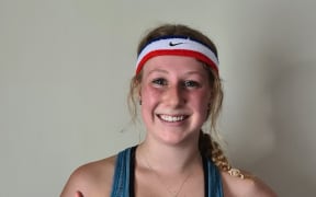 Christchurch teen Issy Hinton-Russell is fundrasing for NZ Flying Doctors service from inside MIQ in Auckland