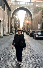 Sally Washington in Rome