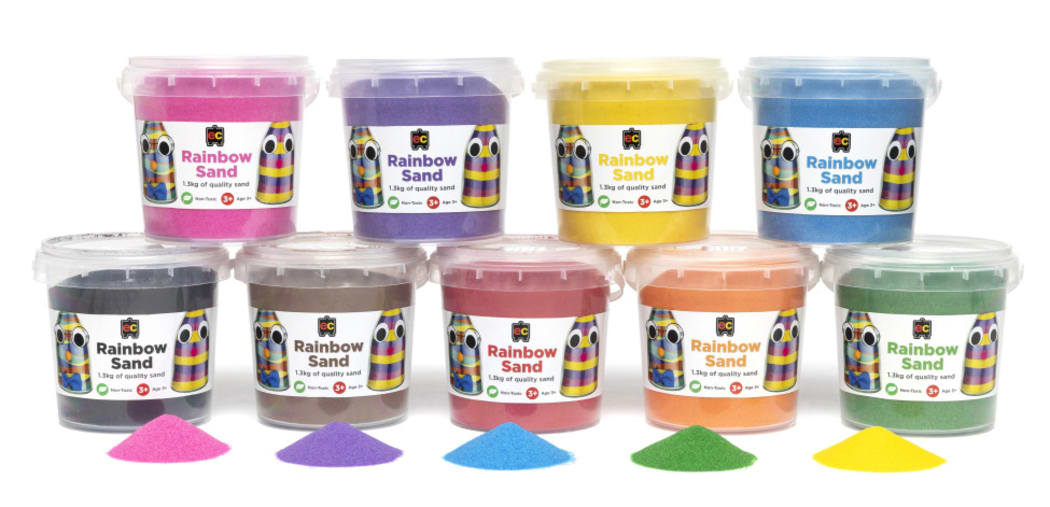 Educational Colours - Rainbow Sand