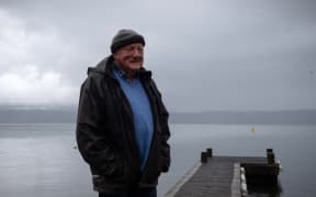 Geoff Thomas has lived at Lake Tarawera for the last 12 years.