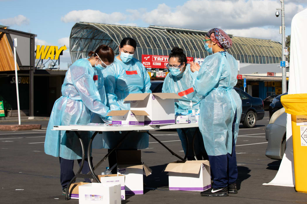 Ōtara Covid-19 Testing Station on Thursday 13 August