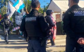 The whole area of Nouméa’s Magenta district was cordoned off on Wednesday – Photo RRB