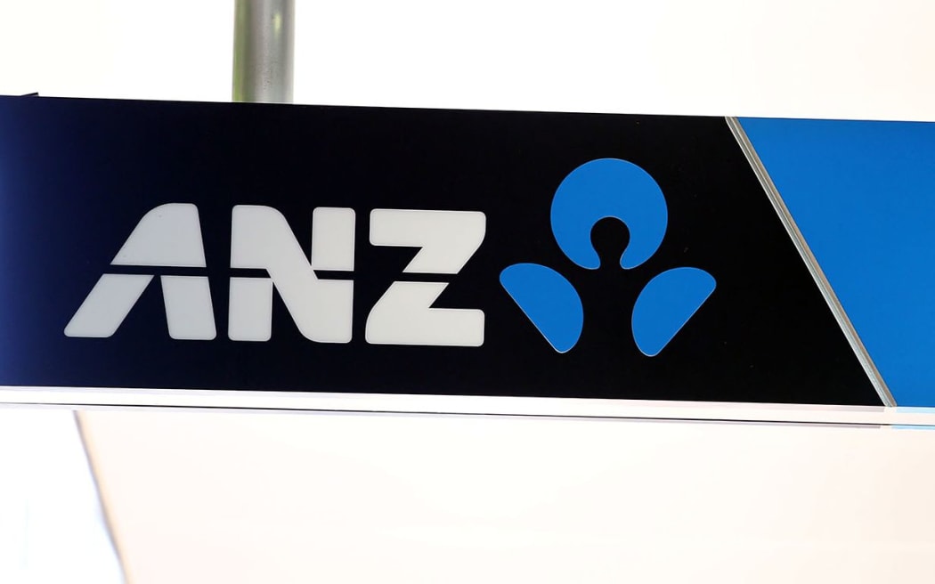ANZ bank logo.