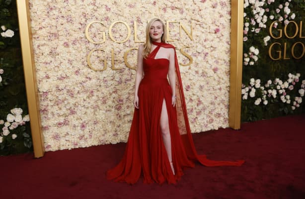 glenn close dress golden globes 2025 Glenn Close's Balmain Dress at Golden Globes 2025, Explained
