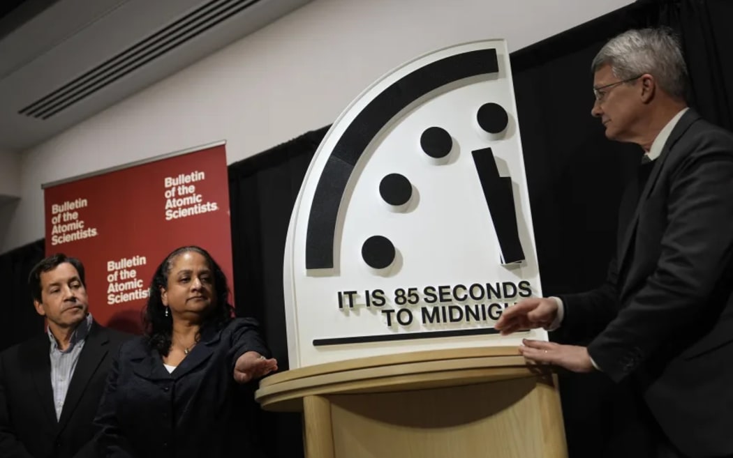 Doomsday Clock 2026 - single use with CNN story