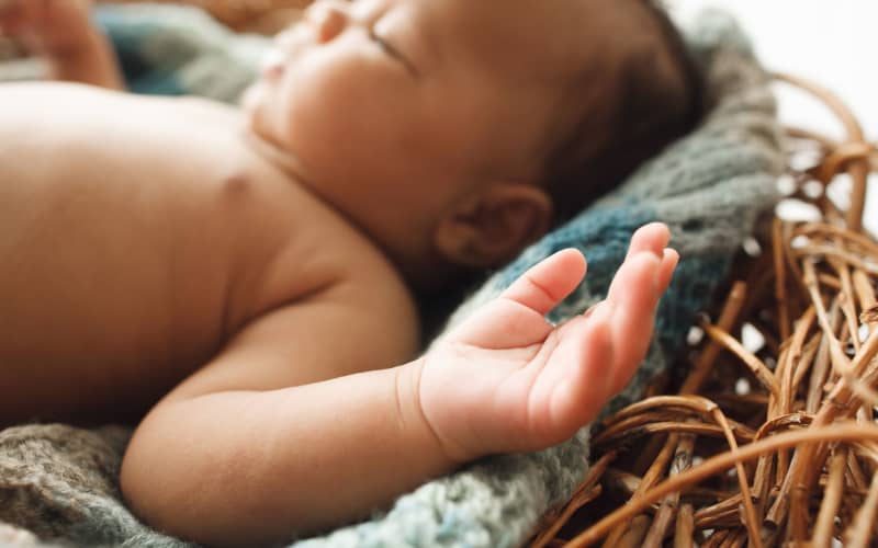 Newborn baby. (generic)