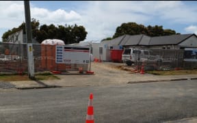 Construction work on Franklyne Road Otara, South Auckland for the Papakāinga and Manaaki building by Mahitahi Kainga Trust.
