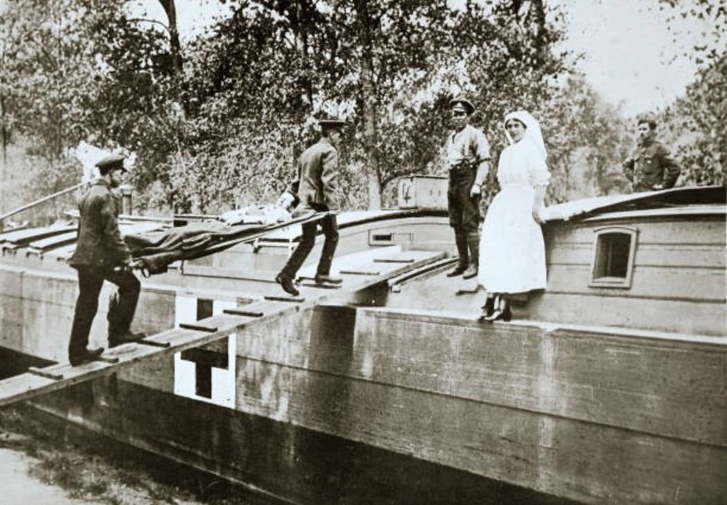 Georgina Greville's grandmother and her great aunt were both nurses who served in Egypt, Lemnos and on the Western Front.