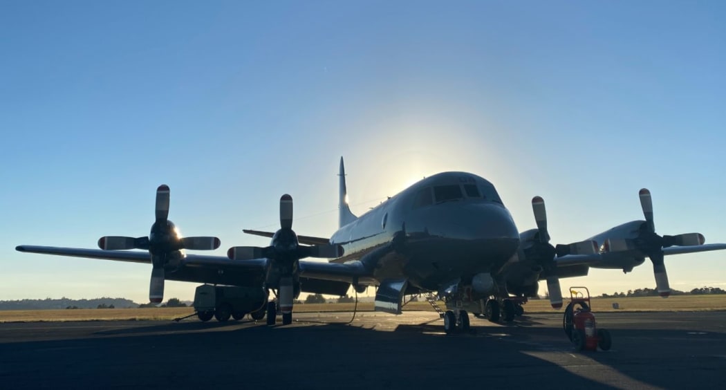 An RNZAF P-3K Orion left Whenuapai air base, Auckland, to carry out assessment of the area and low-lying islands after the huge undersea Hunga Tonga-Hunga Ha'apai volcano eruption.