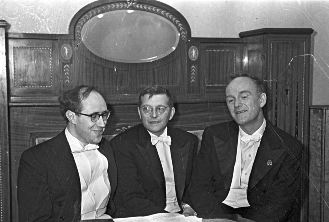 Rostropovich, Shostakovich and Richter