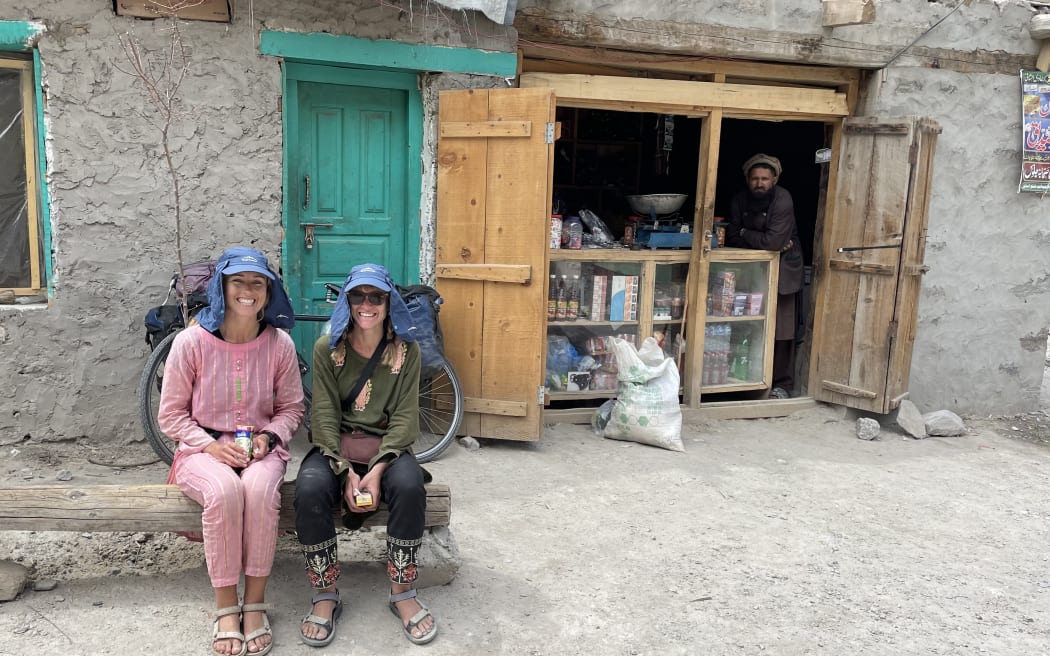 Isobel Ewing and Georgia Merton, scooped the award for Best Self-Filmed Film for 'Inshallah' at this year's NZ Mountain Film Festival.