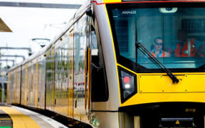 The new Pukekohe train line.